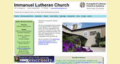 Desktop Screenshot of immanueljackson.org
