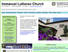 Tablet Screenshot of immanueljackson.org